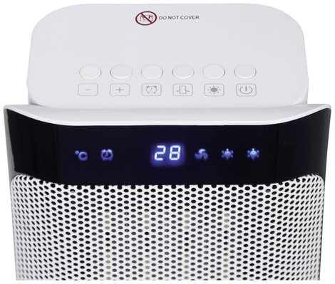 Fűtőventilátor 2000 W, fekete/fehér, SHX SHX37PTC2000LD 3. kép
