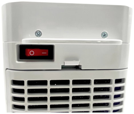 Fűtőventilátor 2000 W, fekete/fehér, SHX SHX37PTC2000LD 6. kép