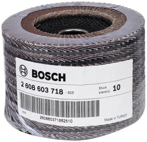 Bosch Accessories 2608603718 X431 Felületcsiszoló korong Ø 125 mm Furat átmérő 22.33 mm Acél 1 db 2. kép