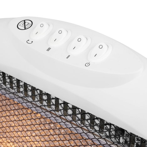 Tristar KA-5129 Infra hősugárzó 400 W, 800 W, 1200 W 38 m³ Fehér 2. kép