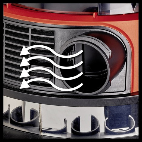 Einhell Power X-Change TE-VC 36/25 Li S-Solo 2347170 Nedves-/száraz porszívó 25 l Akku nélkül, töltő 3. kép