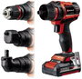 Einhell Power X-Change TE-CD 18/45 3X-Li +22 4513990 Akkus fúrócsavarozó 18 V 2 Ah akkuval, Szögadap 7. bélyegkép