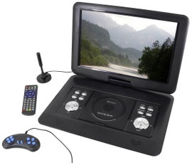 soundmaster PDB1600SW Hordozható DVD lejátszó 39.1 cm 15.4 coll EEK: D (A - G) Akkus működés, DVT-T 