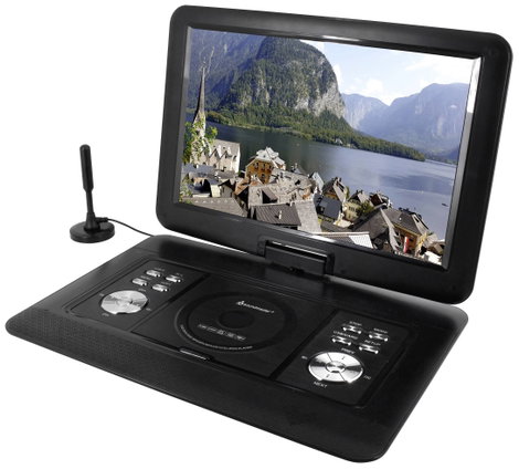 soundmaster PDB1600SW Hordozható DVD lejátszó 39.1 cm 15.4 coll EEK: D (A - G) Akkus működés, DVT-T 2. kép