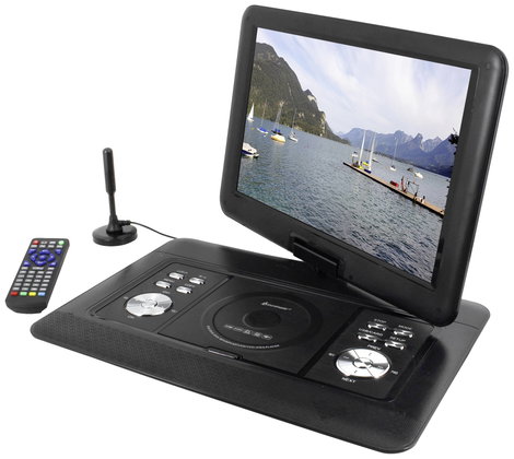 soundmaster PDB1600SW Hordozható DVD lejátszó 39.1 cm 15.4 coll EEK: D (A - G) Akkus működés, DVT-T 3. kép