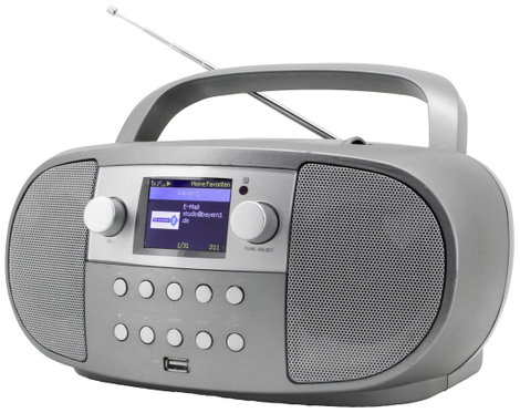 soundmaster SCD7600TI Asztali internetrádió DAB+, URH, Internet CD, USB, Bluetooth®, WLAN, Internetr 3. kép