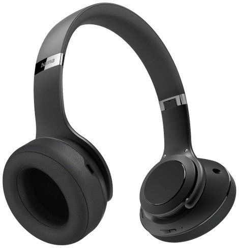 Hama HiFi Over Ear headset Bluetooth® Stereo Fekete Összehajtható, Headset, Hangerő szabályozás, For 3. kép