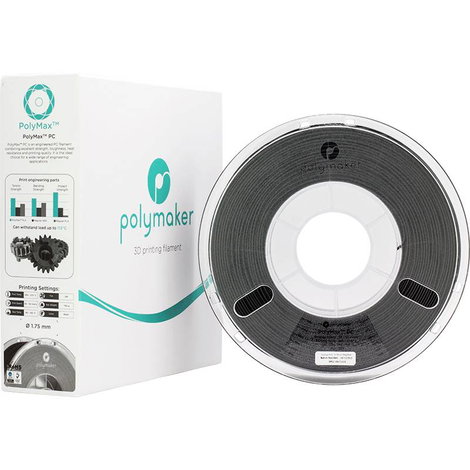 Polymaker PC02001 Polymax Tough 3D nyomtatószál PC (polikarbonát) nagy merevség, hőálló, ütésálló 1. 5. kép
