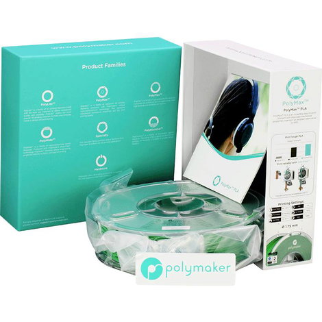 Polymaker PA06006 PolyMAX Tough 3D nyomtatószál PLA műanyag nagy merevség, nagy szakítószilárdság, ü 4. kép