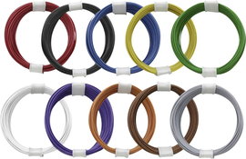 Donau Elektronik 110-MIX Huzal 1 x 0.04 mm² Többszínű 1 készlet