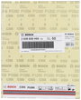 Bosch Accessories C355 2608608H69 Csiszolólap Szemcsézet 1200 (Sz x Ma) 230 mm x 280 mm 1 db 2. bélyegkép