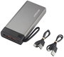 VOLTCRAFT PB-20-PD3.0 Powerbank 20000 mAh Power Delivery 3.0 LiPo Szürke-fekete állapotjelző 5. bélyegkép