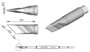 JBC Tools C210018 Forrasztóhegy Különleges forma, penge alakú Hegy méret 0.3 mm Tartalom, tartalmi e 2. bélyegkép