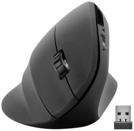 SpeedLink Piavo Ergonomikus egér Rádiójel vezérlésű Optikai Fekete 6 Gombok 800 dpi, 1200 dpi, 1600 