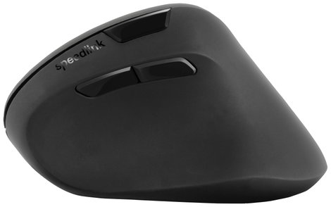 SpeedLink Piavo Ergonomikus egér Rádiójel vezérlésű Optikai Fekete 6 Gombok 800 dpi, 1200 dpi, 1600  2. kép