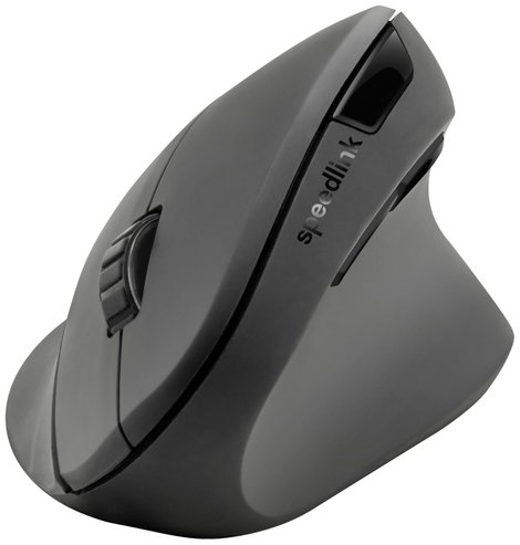 SpeedLink Piavo Ergonomikus egér Rádiójel vezérlésű Optikai Fekete 6 Gombok 800 dpi, 1200 dpi, 1600  3. kép