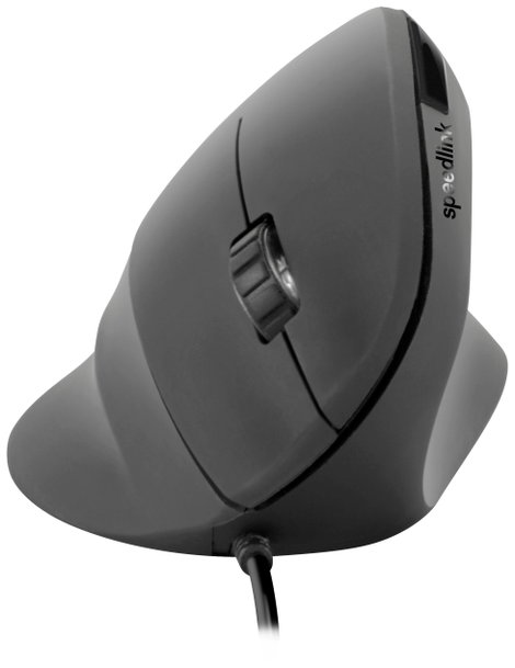 SpeedLink Piavo Ergonomikus egér USB Optikai Fekete 6 Gombok 800 dpi, 1200 dpi, 1600 dpi, 2400 dpi E 3. kép
