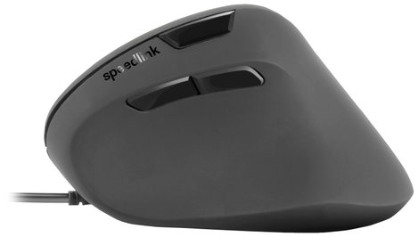 SpeedLink Piavo Ergonomikus egér USB Optikai Fekete 6 Gombok 800 dpi, 1200 dpi, 1600 dpi, 2400 dpi E 4. kép