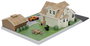 JADA TOYS F&F Nano Doms House Display Diorama 1:24 Autómodell 2. bélyegkép