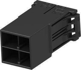 TE Connectivity WM-2SB Kerek dugó biztosíték kehely Sorozat (kerek csatlakozók): DTM Össz pólusszám: