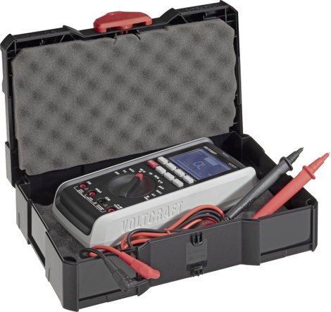 VOLTCRAFT MINI-systainer T-Loc I VC-12414065 Mérőműszer koffer ABS műanyag (Sz x Ma x Mé) 265 x 71 x 5. kép