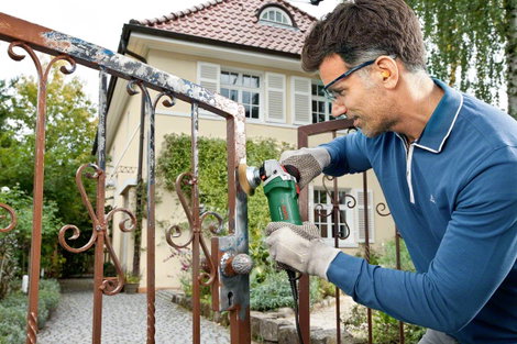Bosch Home and Garden PWS 850-125, B-Ware 06033A270B920 Sarokcsiszoló B osztályos áru (sérült/hiányo 4. kép