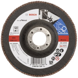 Bosch Accessories 2608607329 X571 Felületcsiszoló korong Ø 125 mm Furat átmérő 22.33 mm Acél 1 db