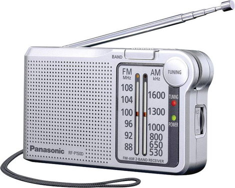 URH Táskarádió Panasonic RF-P150DEG Ezüst
