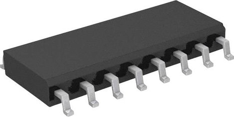 PIC processzor, ház típus: SOIC-28, Microchip Technology PIC16F886-I/SO