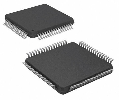 Mikrokontroller, ATMEGA64A-AU TQFP-64 Atmel
