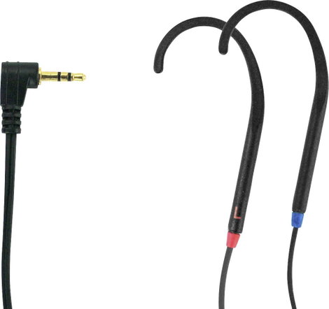 Geemarc CLHOOK3 Telefon Ear Free headset Vezetékes Fekete Hangerő szabályozás