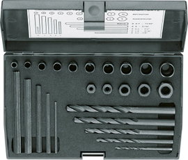Gedore 6755550 Csavarkiszedő készlet M5, M6, M7, M8, M9, M10, M11, M12, M13, M14, M15, M16
