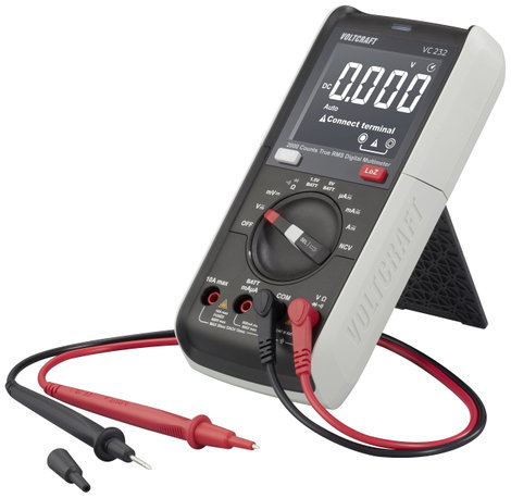 Digitális kézi multiméter CAT III 600 V, 2000 digit, Voltcraft VC232 2. kép