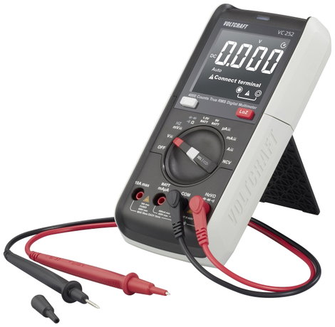 Digitális kézi multiméter CAT III 600 V, 4000 digit, Voltcraft VC252 2. kép
