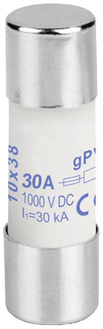Weidmüller 2828000000 FUSE 10X38 30A 1000 VDC GPV S Üvegcsöves biztosíték 30 A Tartalom 1 db