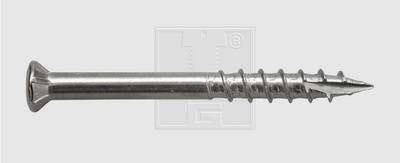 SWG Terasz csavarok 5 mm 50 mm T-profil Nemesacél C1 125 db