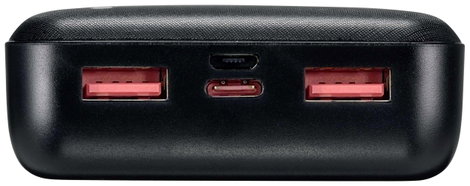 VOLTCRAFT PB-19C-M Powerbank 20000 mAh Power Delivery, Quick Charge LiPo Fekete 4. kép