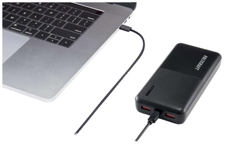 VOLTCRAFT PB-19C-M Powerbank 20000 mAh Power Delivery, Quick Charge LiPo Fekete 6. kép
