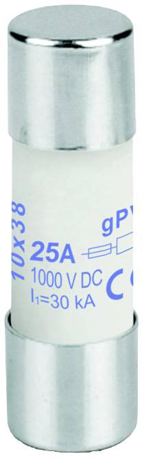 Weidmüller 2827990000 FUSE 10X38 25A 1000 VDC GPV S Üvegcsöves biztosíték 25 A Tartalom 1 db