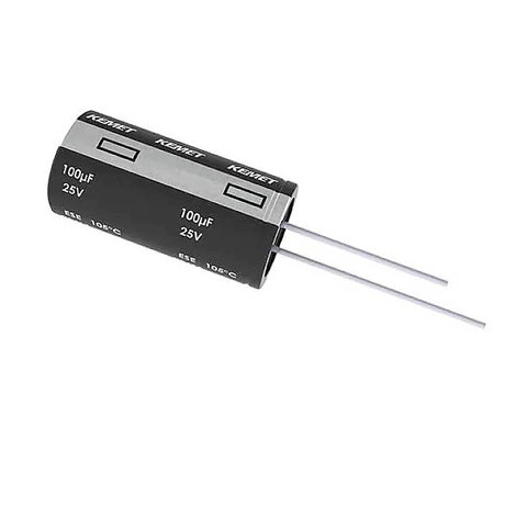 Kemet Elektrolit kondenzátor 2 mm 1 µF 160 V 20 % (Ø x Ma) 5 mm x 11 mm 1 db