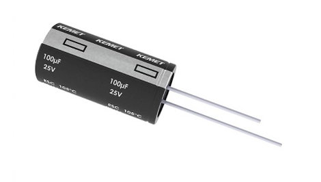 Kemet Elektrolit kondenzátor 2.5 mm 68 µF 25 V 20 % (Ø x Ma) 6 mm x 11 mm 1 db
