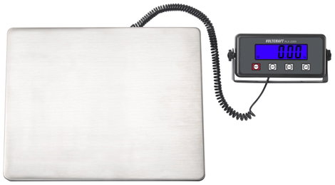 Platform mérleg max. 200 kg, leolvashatóság 50 g, Voltcraft PLS-220S VC-12870875 2. kép