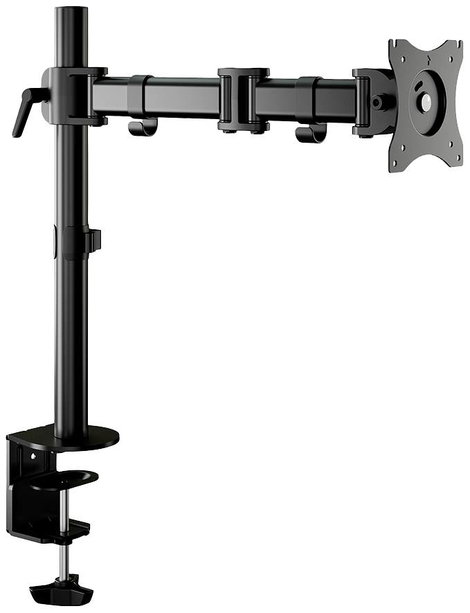 Neomounts NM-D135BLACK 1 részes Monitor asztali tartó 25,4 cm (10) - 76,2 cm (30) Dönthető, Csuklóva 2. kép
