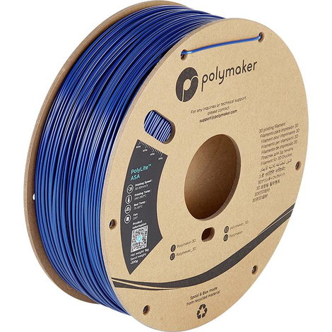 Polymaker PF01005 PolyLite 3D nyomtatószál ASA UV álló, időjárásálló, hőálló 1.75 mm 1000 g Kék 1 db 4. kép