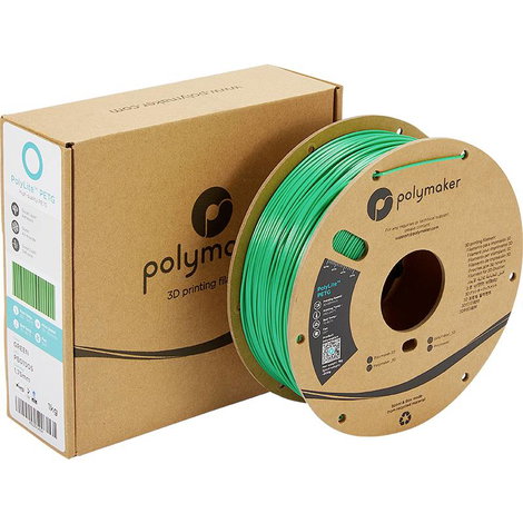 Polymaker PB01005 PolyLite 3D nyomtatószál PETG hőálló, nagy szakítószilárdság 1.75 mm 1000 g Zöld 1 5. kép