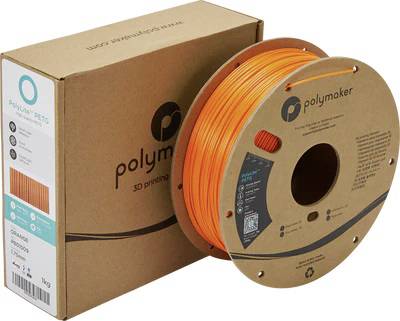 Polymaker PB01009 PolyLite 3D nyomtatószál PETG hőálló, nagy szakítószilárdság 1.75 mm 1000 g Naranc 2. kép