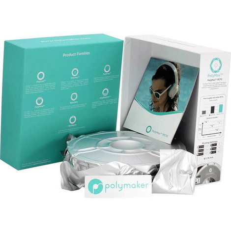 Polymaker PB02001 PolyMAX Tough 3D nyomtatószál PETG nagy merevség, hőálló, ütésálló 1.75 mm 750 g F 5. kép