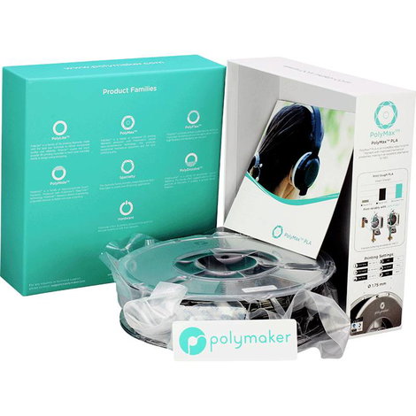 Polymaker PA06001 PolyMAX Tough 3D nyomtatószál Tough PLA nagy merevség, nagy szakítószilárdság, üté 4. kép