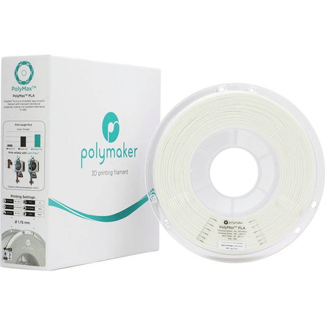 Polymaker PA06002 PolyMAX Tough 3D nyomtatószál PLA műanyag nagy merevség, nagy szakítószilárdság, ü 5. kép