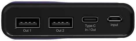 RealPower PB-15000C Powerbank 15000 mAh Lítiumion USB, USB-C® Navy kék 2. kép